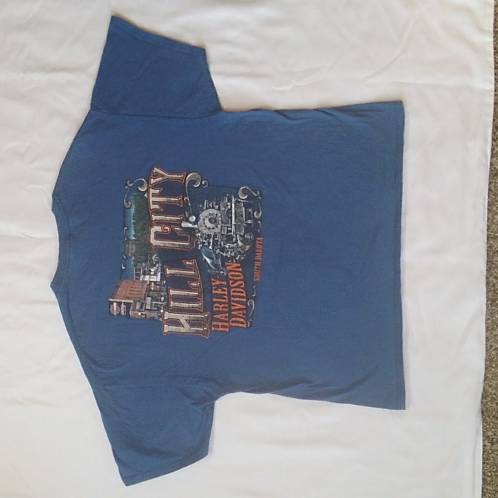 Harley-Davidson Hill City South Dakota Cotton Graphic Tee XL